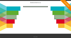 Desktop Screenshot of deadcandance.eu